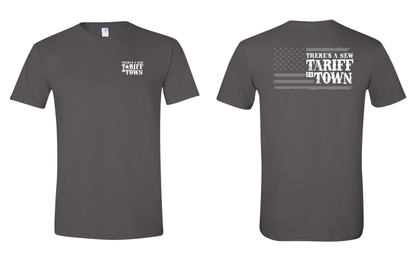 New Tariff in Town Tee - Charcoal