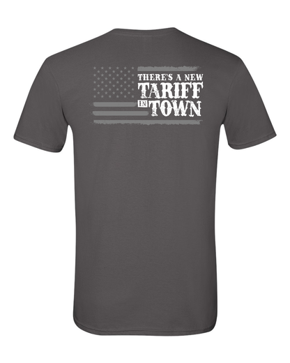 New Tariff in Town Tee - Charcoal