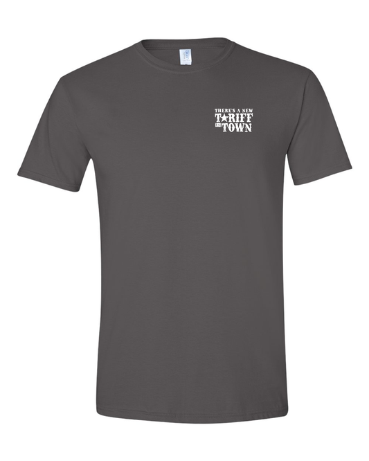 New Tariff in Town Tee - Charcoal