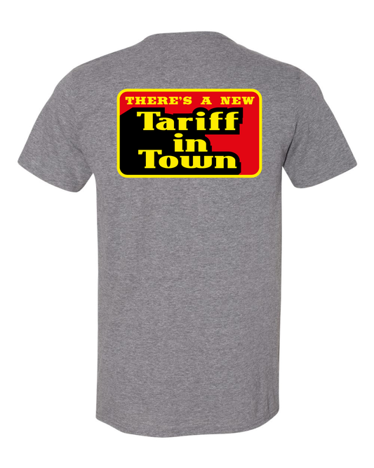 New Tariff Town Retro Tee - Grey