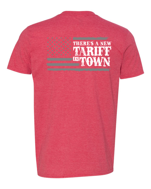 New Tariff in Town Tee - Red