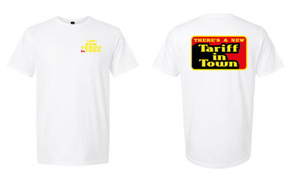 New Tariff Town Retro Tee - White