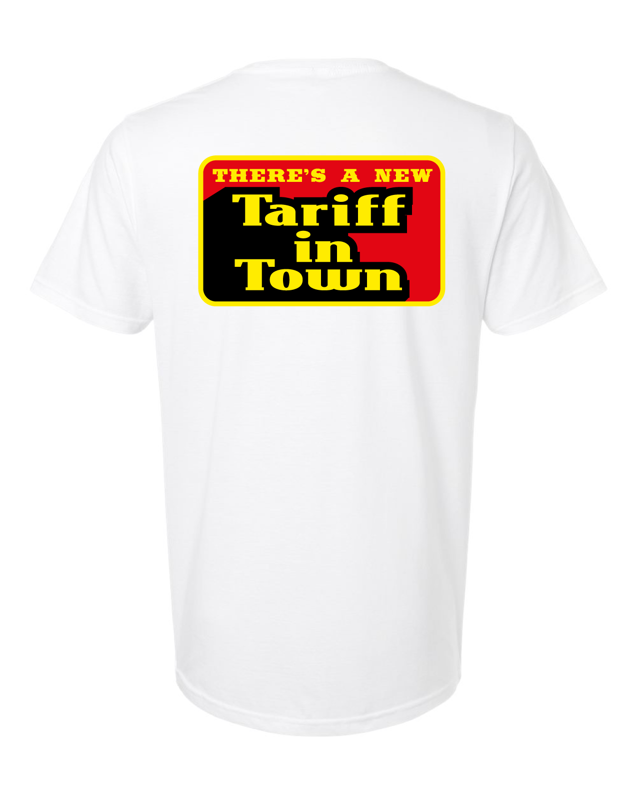 New Tariff Town Retro Tee - White