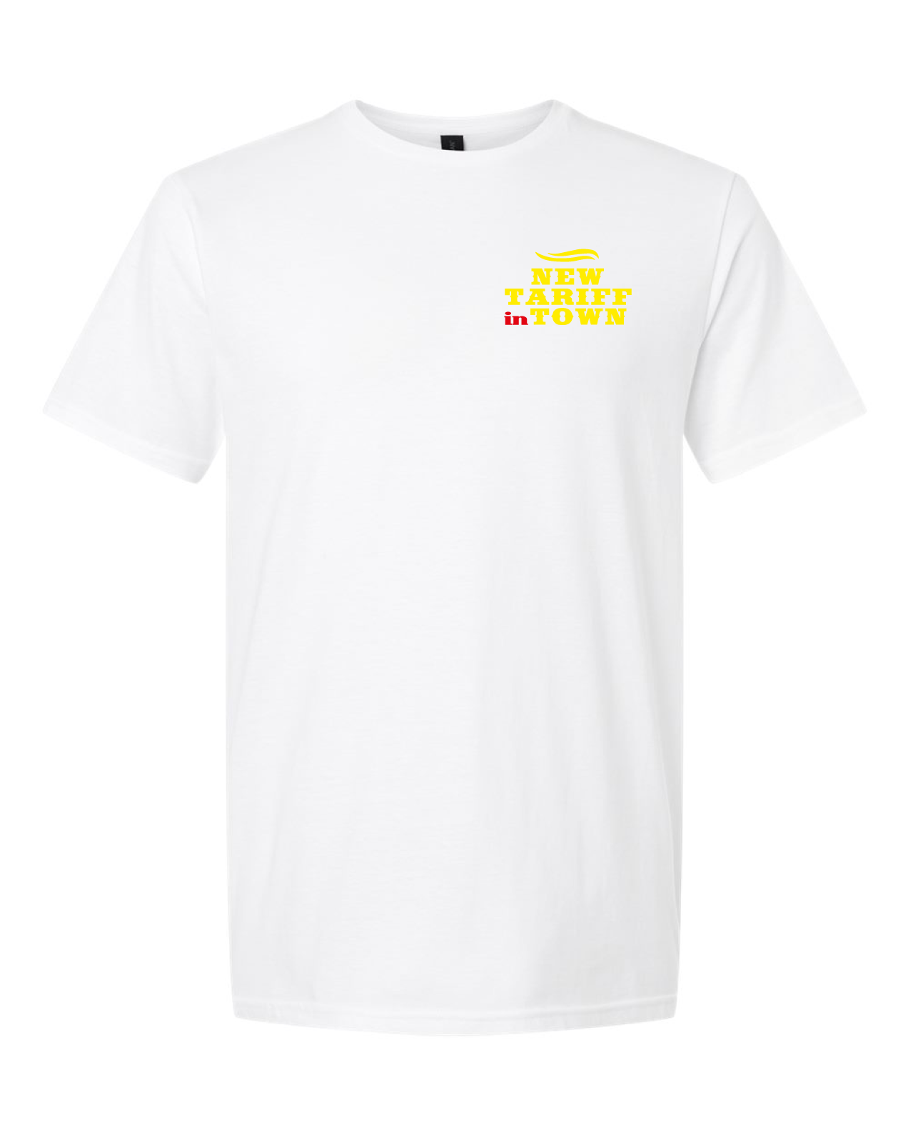 New Tariff Town Retro Tee - White